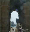 Randy at the the Gate of Diocletian, Philae Temple